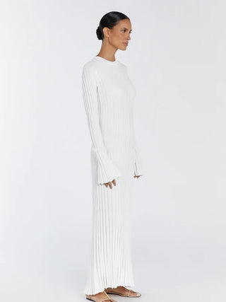 Amelia Fairfax | Ribbed Knit Maxi Dress For Women
