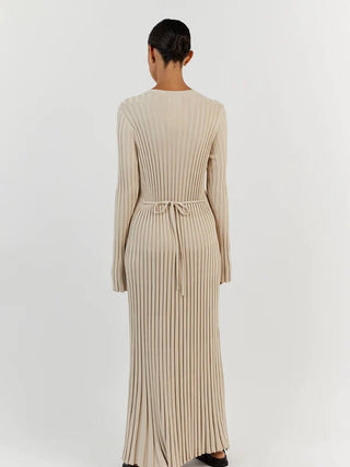 Amelia Fairfax | Ribbed Knit Maxi Dress For Women