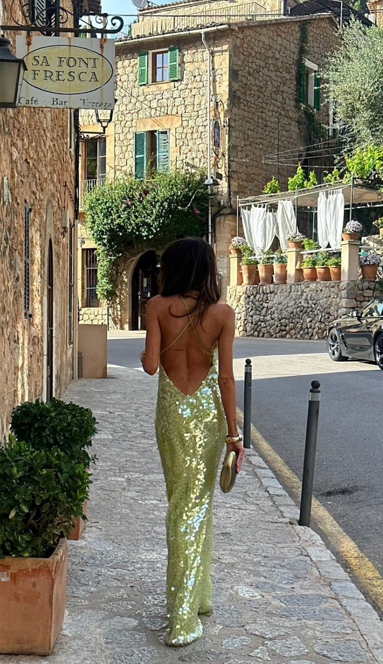 Phoebe Darling | Sequin Maxi Dress For Women
