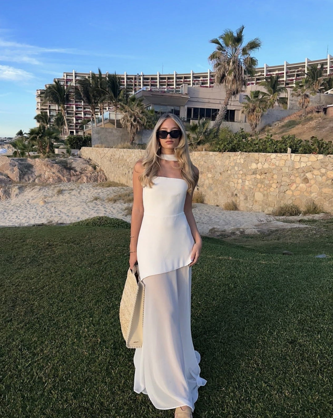 Sophia Brennan | Asymmetrical Maxi Dress For Women