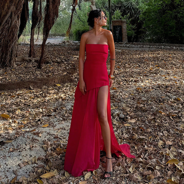 Sophia Brennan | Asymmetrical Maxi Dress For Women