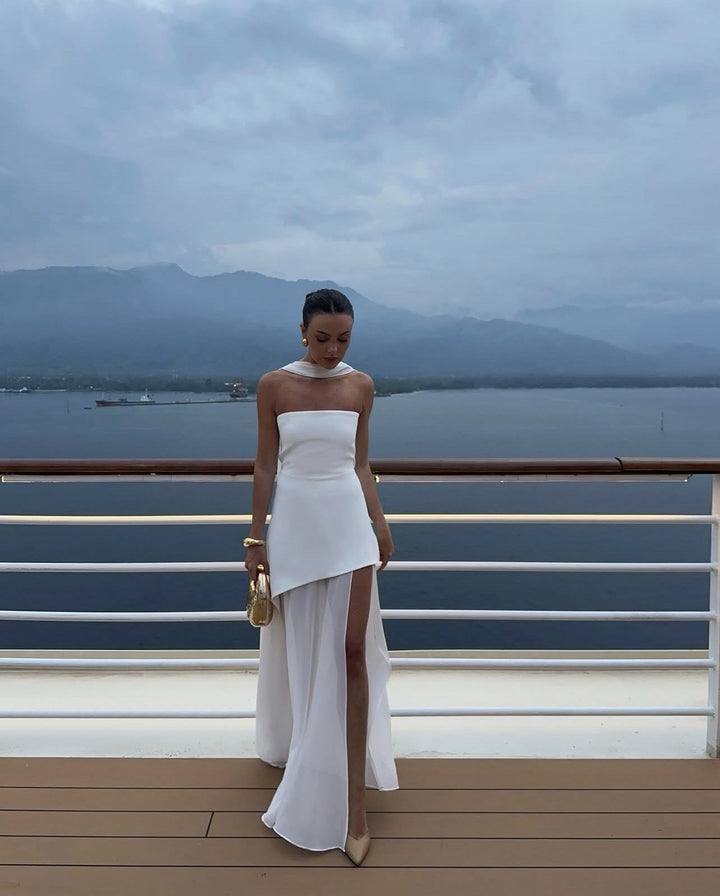 Sophia Brennan | Asymmetrical Maxi Dress For Women