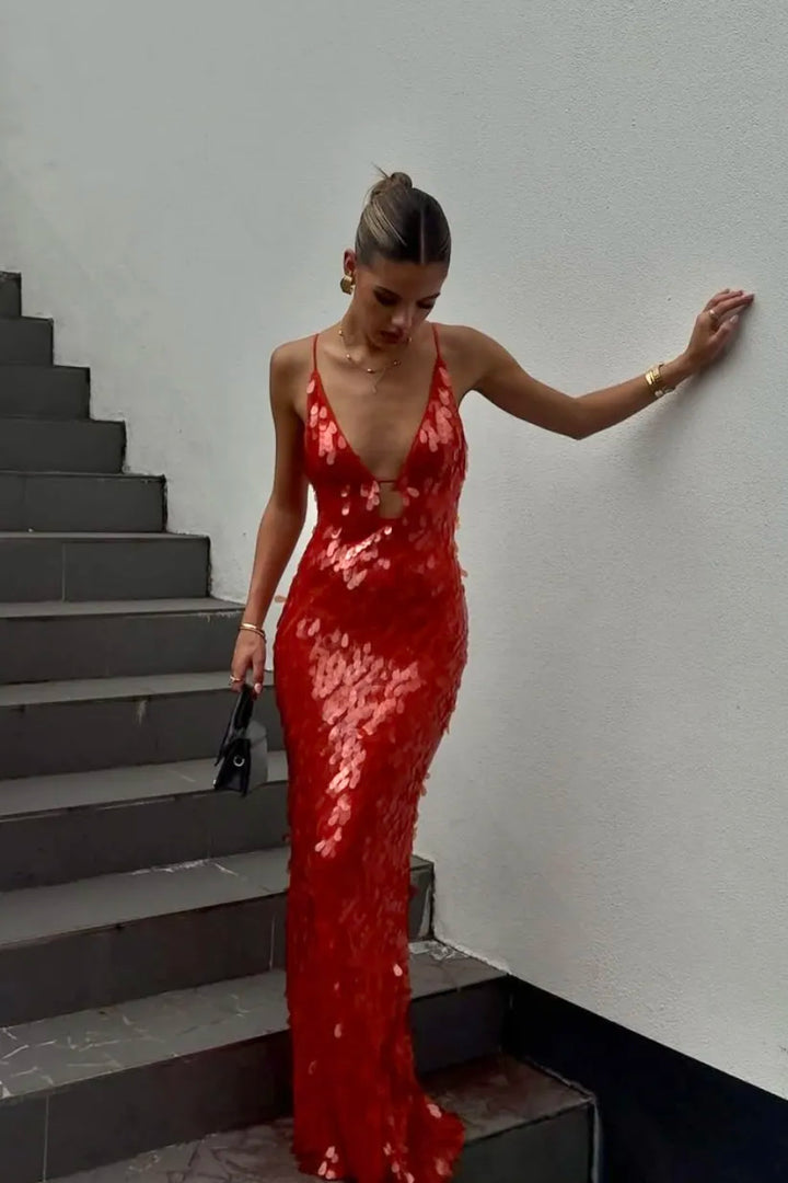Charlotte Reid | Sequin Maxi Dress For Women
