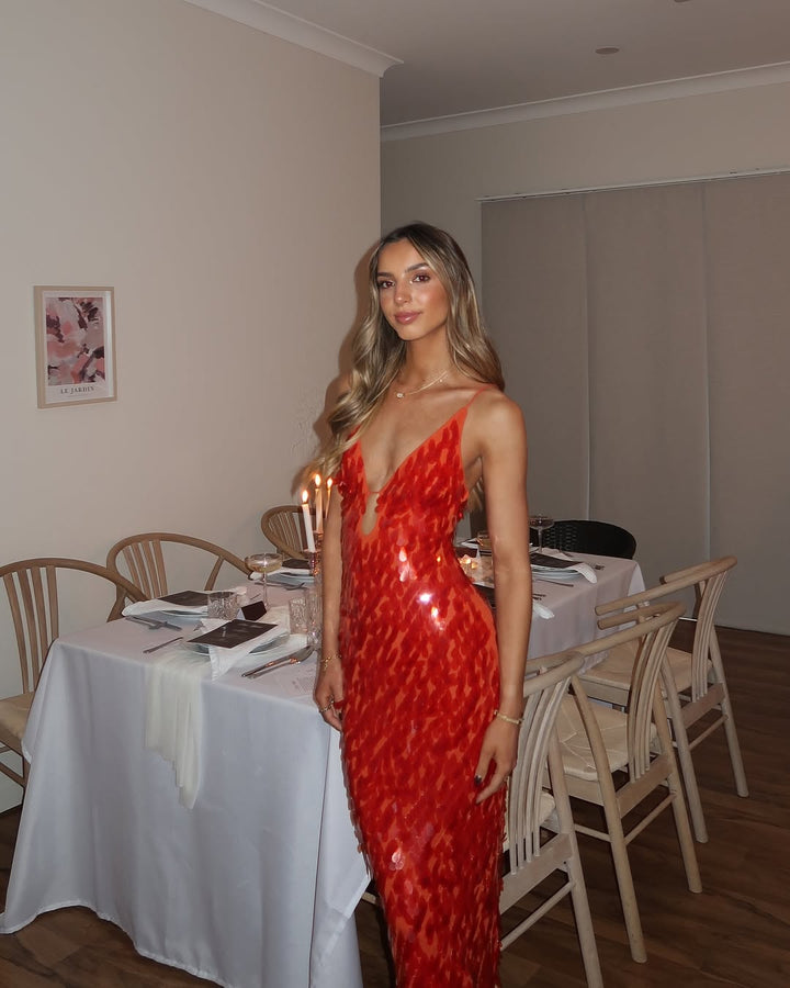 Charlotte Reid | Sequin Maxi Dress For Women