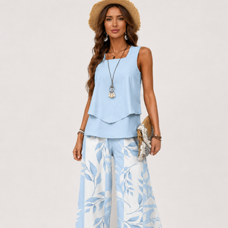 Emery Whitfield | Floral Pant Set