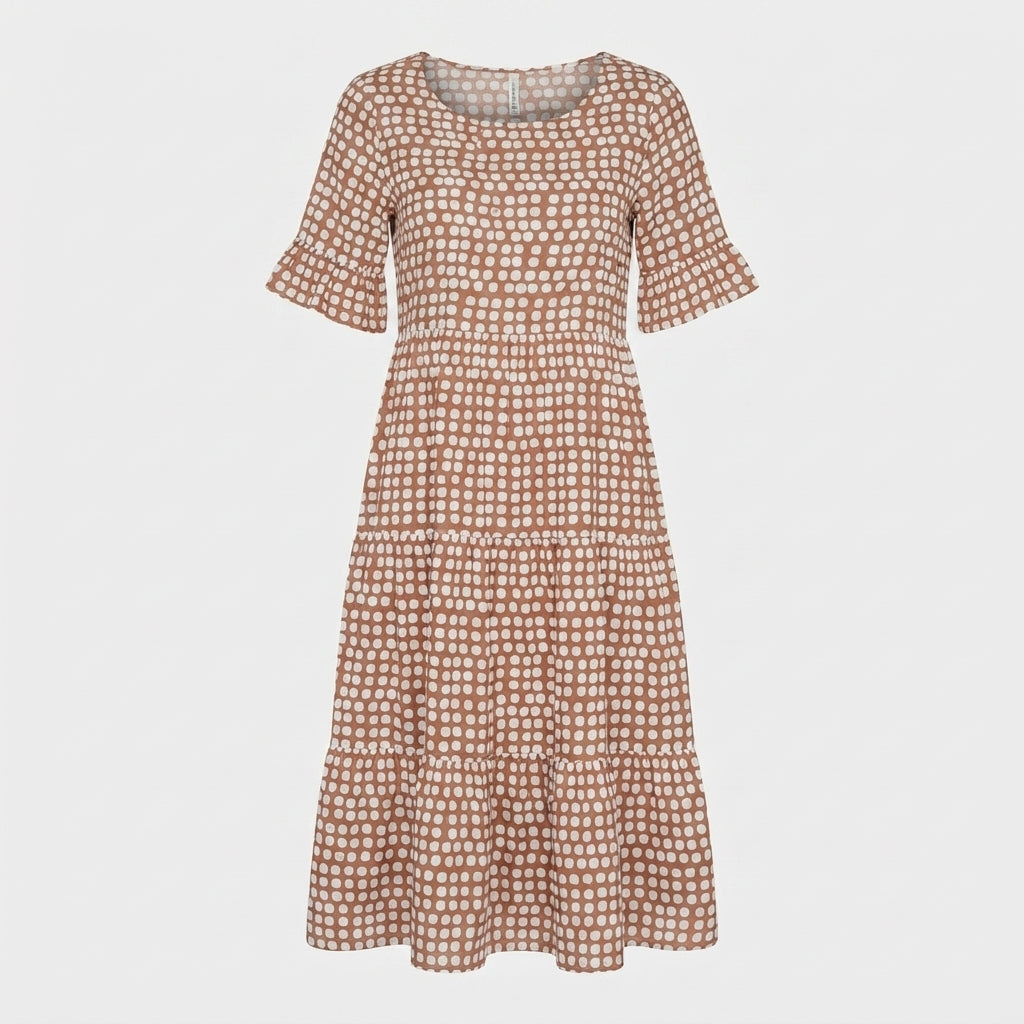 Emma Smith | Polka Dot Midi Dress For Women
