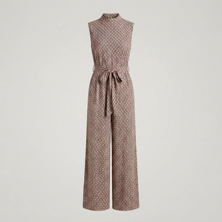 Freya Clarke | Printed Wide-Leg Jumpsuit For Women