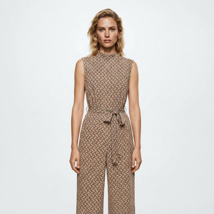 Freya Clarke | Printed Wide-Leg Jumpsuit For Women