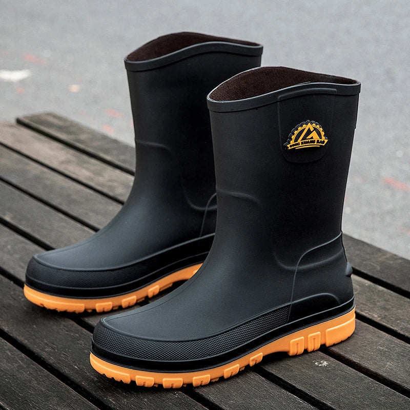 Leonardo Rossi | Waterproof Outdoor Rain Boots For Men