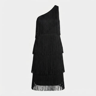 Georgia King | One-Shoulder Tassel Maxi Dress For Women