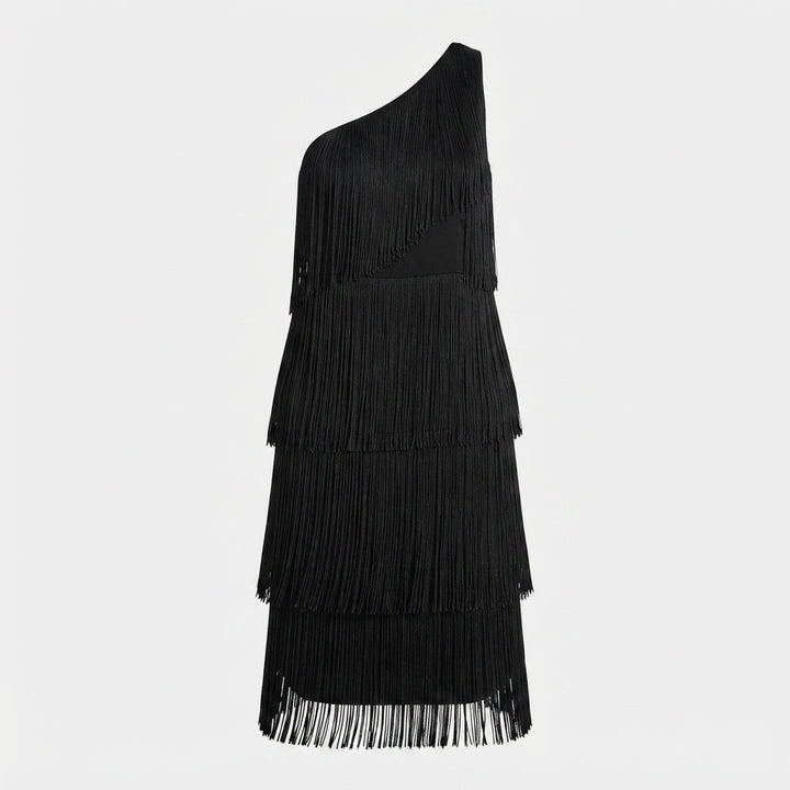 Georgia King | One-Shoulder Tassel Maxi Dress For Women