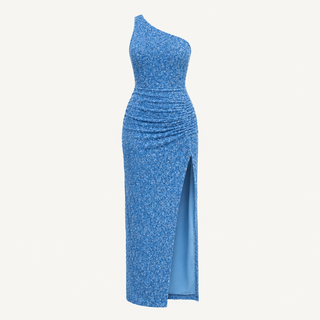 Grace Alderton | One Shoulder Sequin Maxi Dress For Women