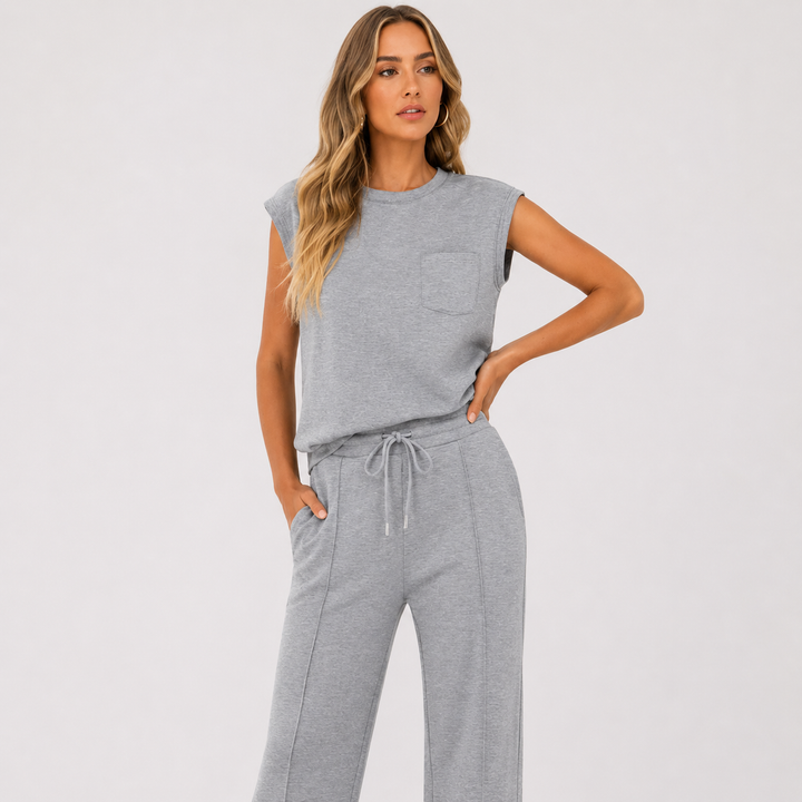 Lily Donovan | Sleeveless Loungewear Set For Women