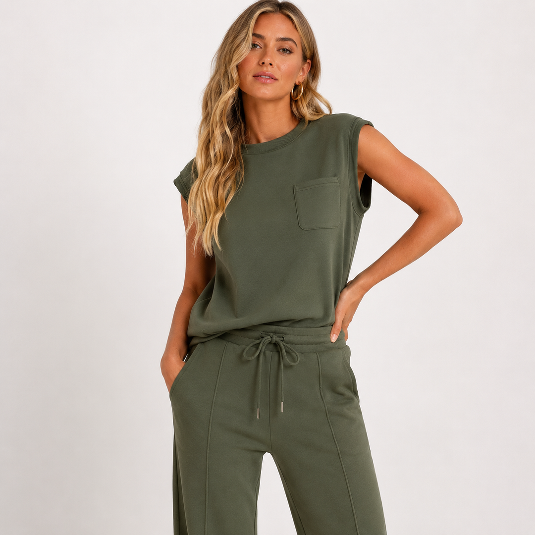 Lily Donovan | Sleeveless Loungewear Set For Women