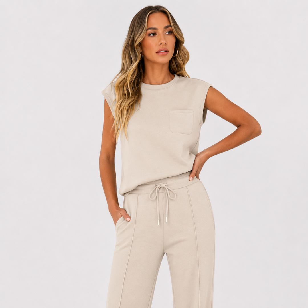 Lily Donovan | Sleeveless Loungewear Set For Women