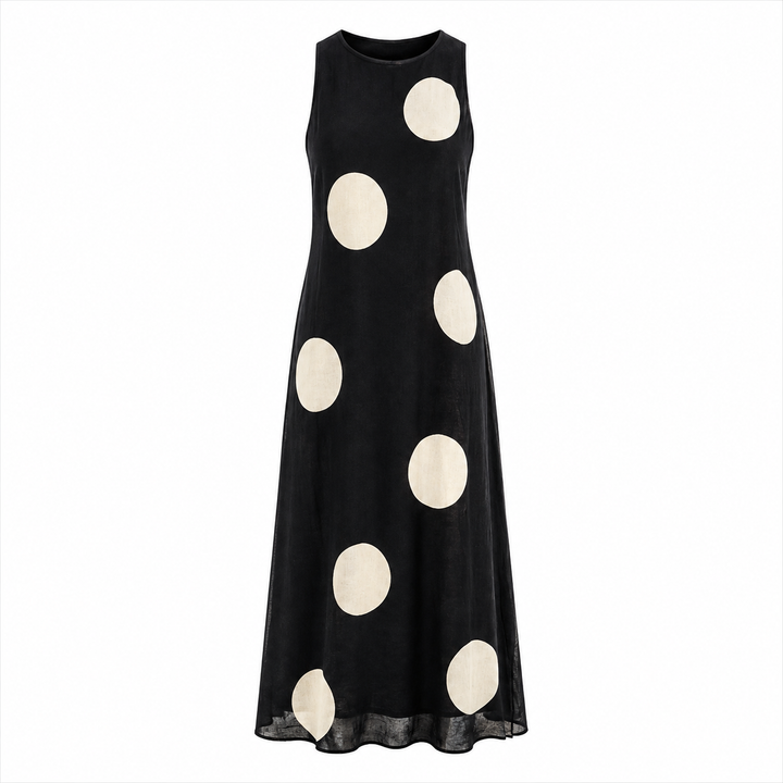 Holly Murphy | Polka Dot Sheer Maxi Dress For Women