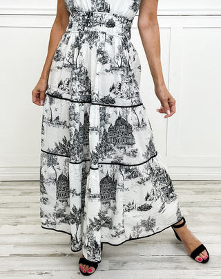 Brooke Thompson | Classic Toile Maxi Dress For Women