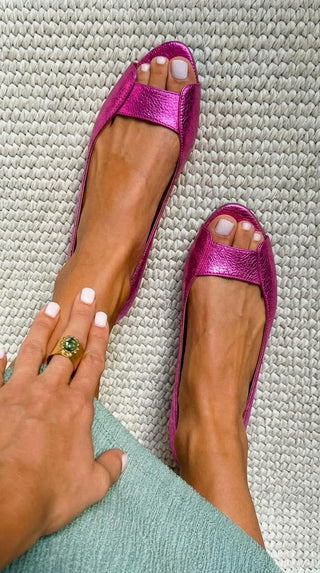 Adelina™ | Sandales Dorées Comfort Chic