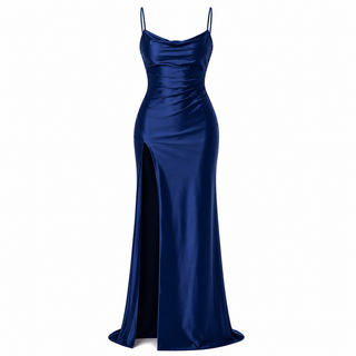 Isabelle Hartley | Satin Maxi Formal Dress For Women