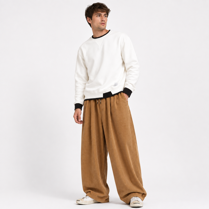 Jack Anderson | Wide Leg Baggy Sweatpants For Men