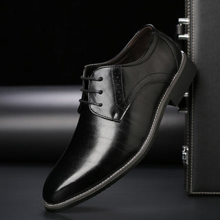 Lucien Moreau | Business Leather Lace-Up Shoes For Men