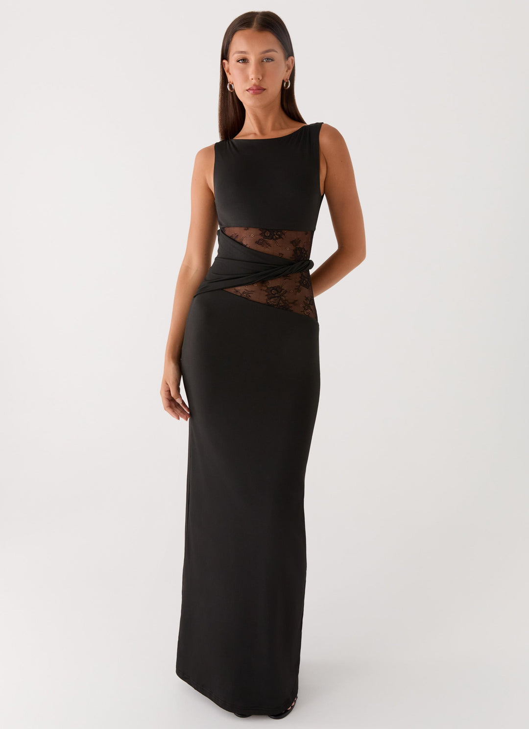 Sophie Mitchell | Lace Cut-Out Maxi Dress For Women