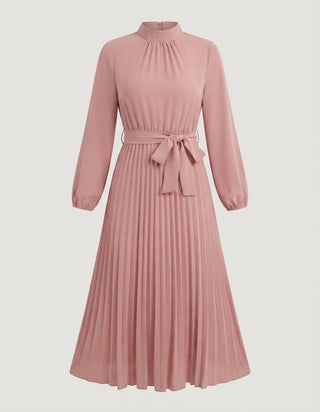 Lauren Ryan | Pleated Midi Dress For Women
