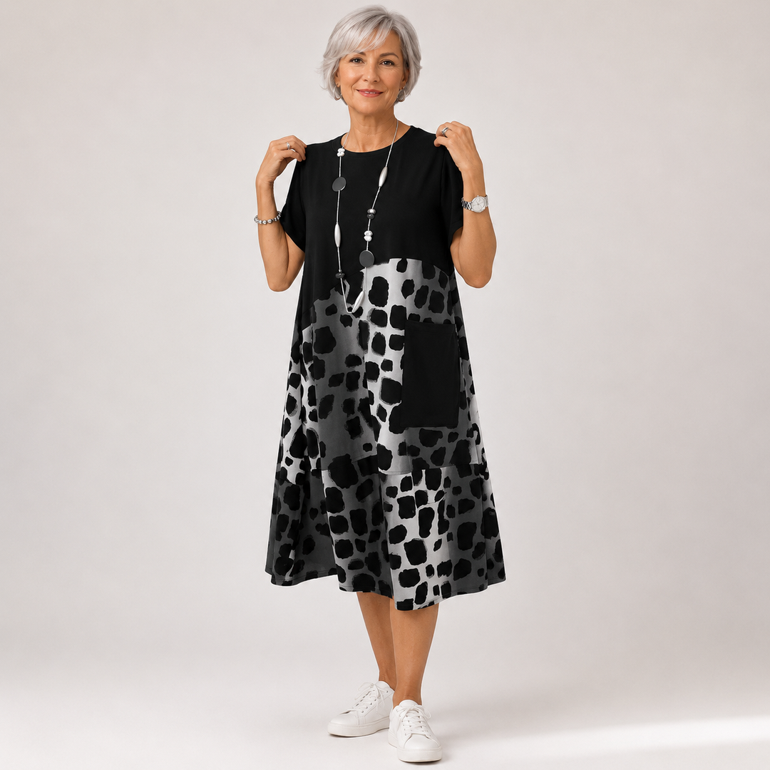 Lauren Sanders | Flowing Print Midi Dress For Women