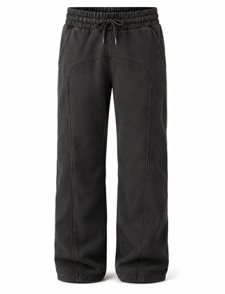 Liam Anderson | Wide Leg Cargo Sweatpants For Men