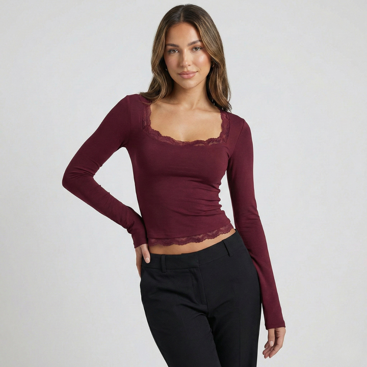 Sophie Laurent | Long Sleeve Top For Women