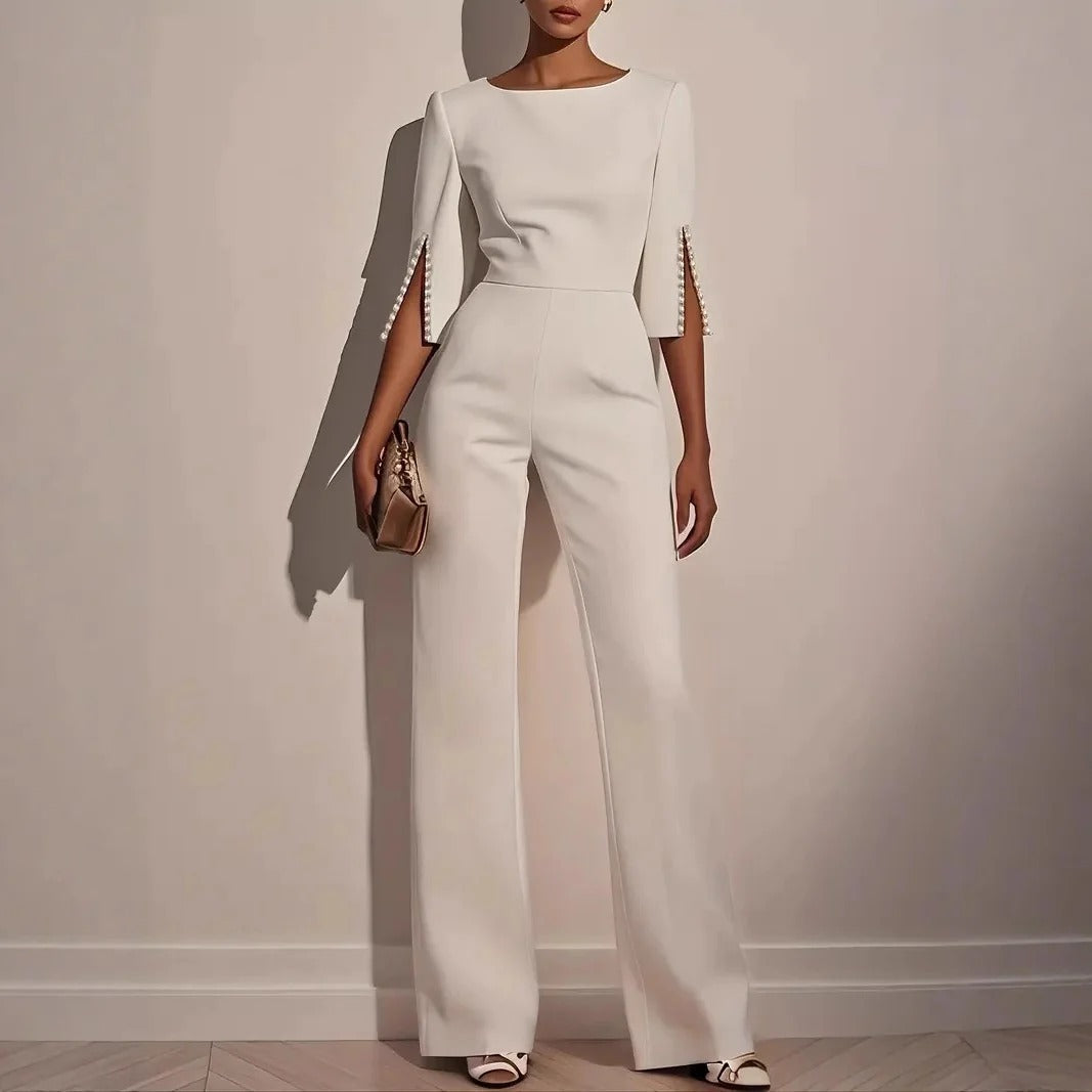 Geneviève Laurent | Timeless Elegance Tailored Jumpsuit For Women