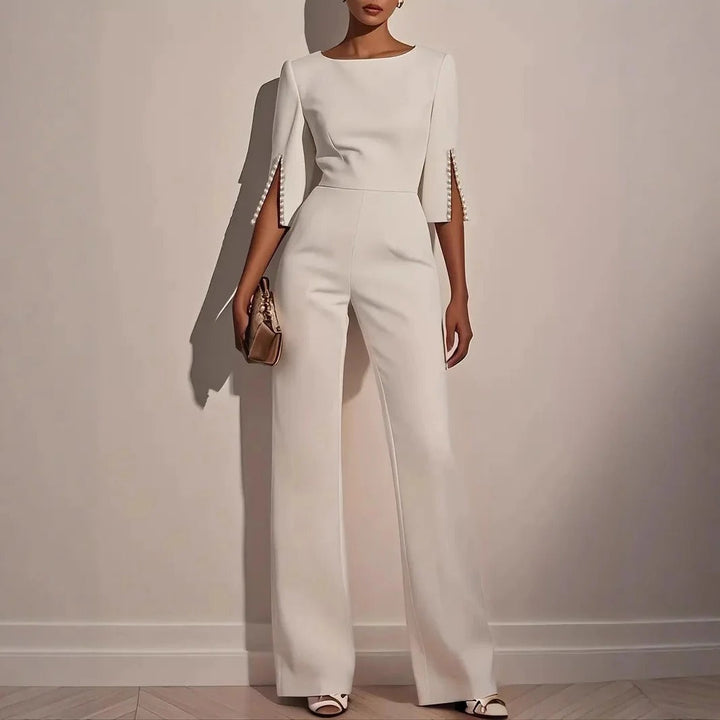 Geneviève Laurent | Timeless Elegance Tailored Jumpsuit For Women