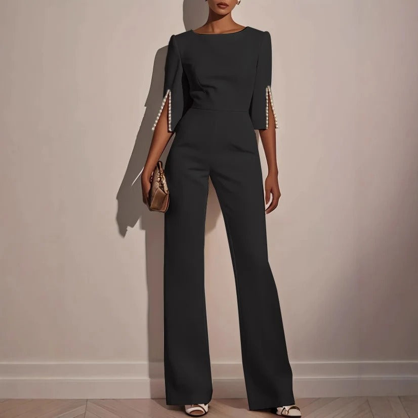 Geneviève Laurent | Timeless Elegance Tailored Jumpsuit For Women