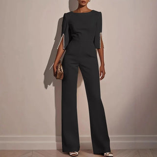 Geneviève Laurent | Timeless Elegance Tailored Jumpsuit For Women