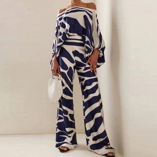 Valentina Ricci | Abstract Luxe Two-Piece Set For Women