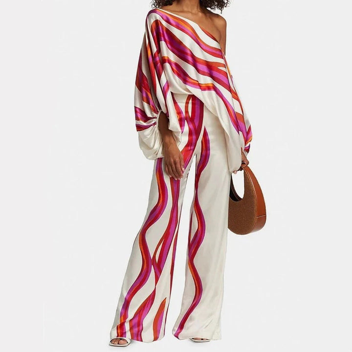 Valentina Ricci | Abstract Luxe Two-Piece Set For Women