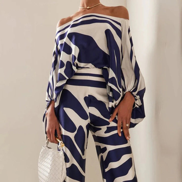 Valentina Ricci | Abstract Luxe Two-Piece Set For Women