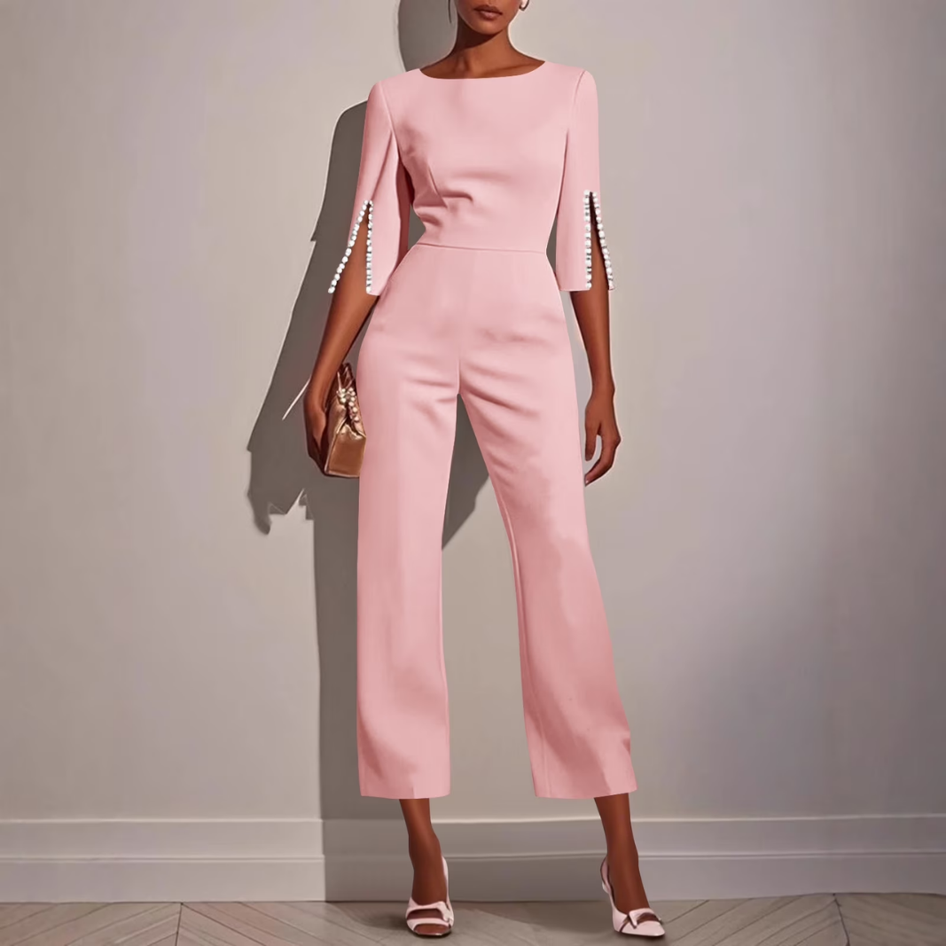 Geneviève Laurent | Timeless Elegance Tailored Jumpsuit For Women