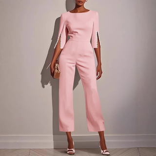 Geneviève Laurent | Timeless Elegance Tailored Jumpsuit For Women