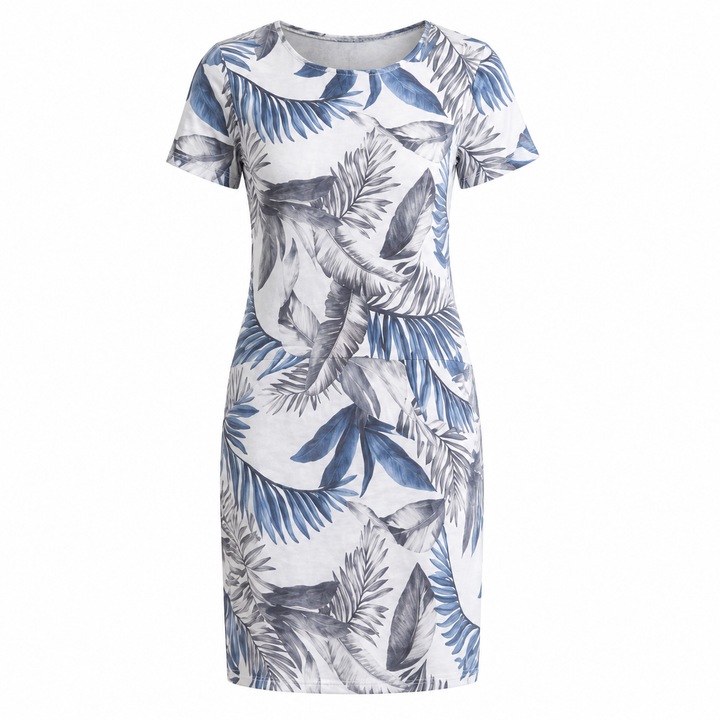 Matilda Reid | Tropical Print Mini Dress For Women