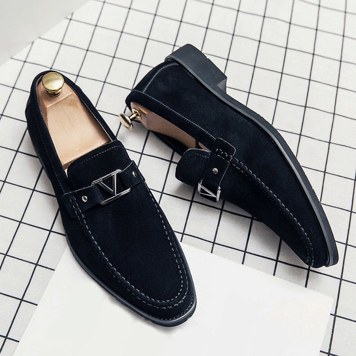 Jesse Campbell | Suede Slip-On Loafers For Men
