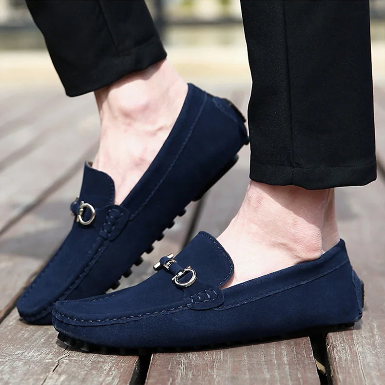 Joel Carter | Suede Driving Loafers For Men