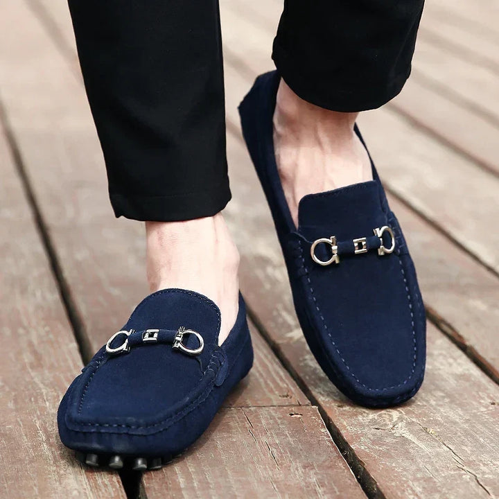 Joel Carter | Suede Driving Loafers For Men