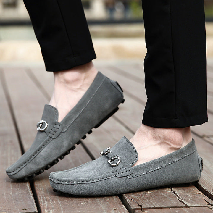 Joel Carter | Suede Driving Loafers For Men