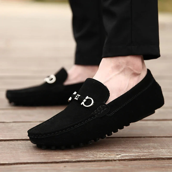 Joel Carter | Suede Driving Loafers For Men