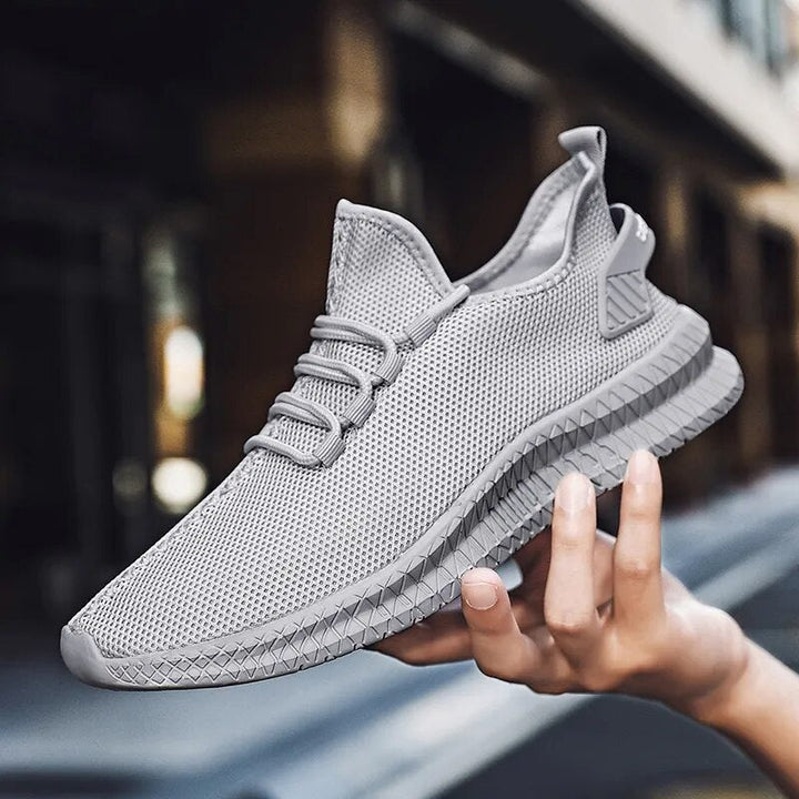 Lucas Young | Mesh Lace-Up Running Sneakers For Men