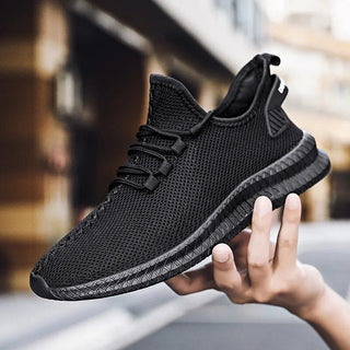 Lucas Young | Mesh Lace-Up Running Sneakers For Men