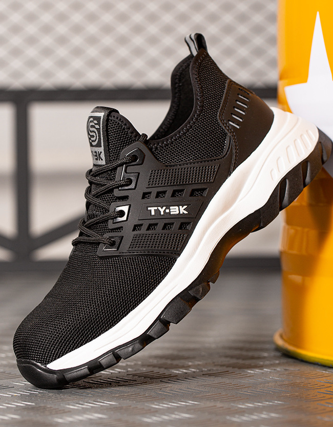 Lachlan Taylor | Mesh Lace-Up Safety Sneakers For Men