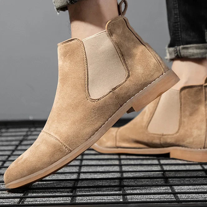 Jack Thompson | Suede Chelsea Boots For Men