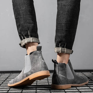 Jack Thompson | Suede Chelsea Boots For Men